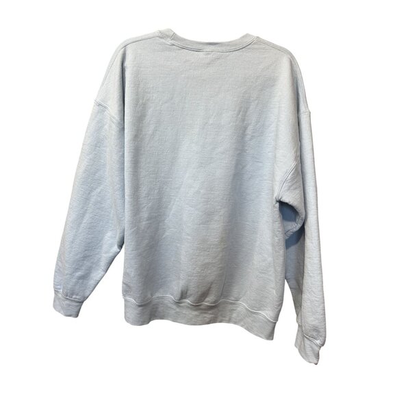 One Piece Luffy Anime Graphic Sweatshirt XL Light Blue - Picture 4 of 4